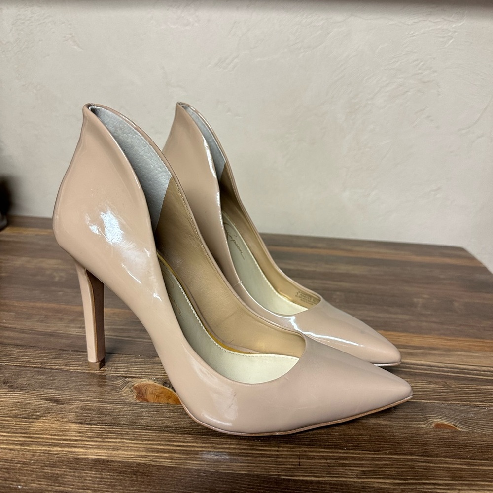 Nude Jessica Simpson Heels 7.5